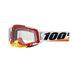 100% RACECRAFT 2 PROZORNA MOTOKROS OČALA ARSHAM RED